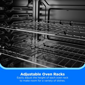 Midea 30 in. 6.3 cu. ft. Electric Range with Radiant Burners - Stainless Steel, Stainless Steel, hires