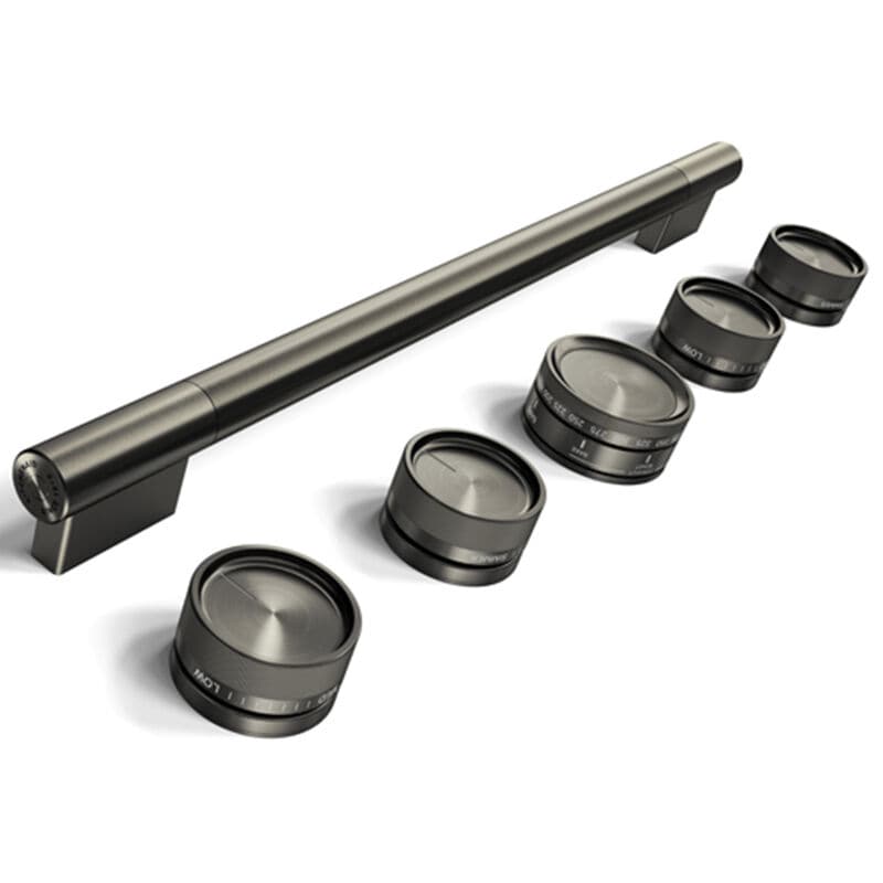 KitchenAid Handle and Knob Hardware Accessory Kit for 30 in. Commercial-Style Gas Range - Black Ore, , hires