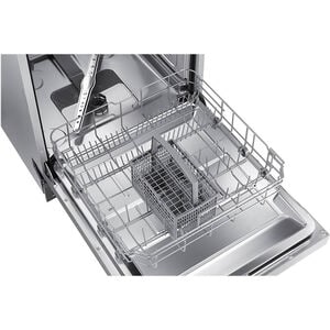 Samsung 24 in. Front Control Dishwasher with 52 dBa Sound Level & Pocket - Stainless Steel, , hires