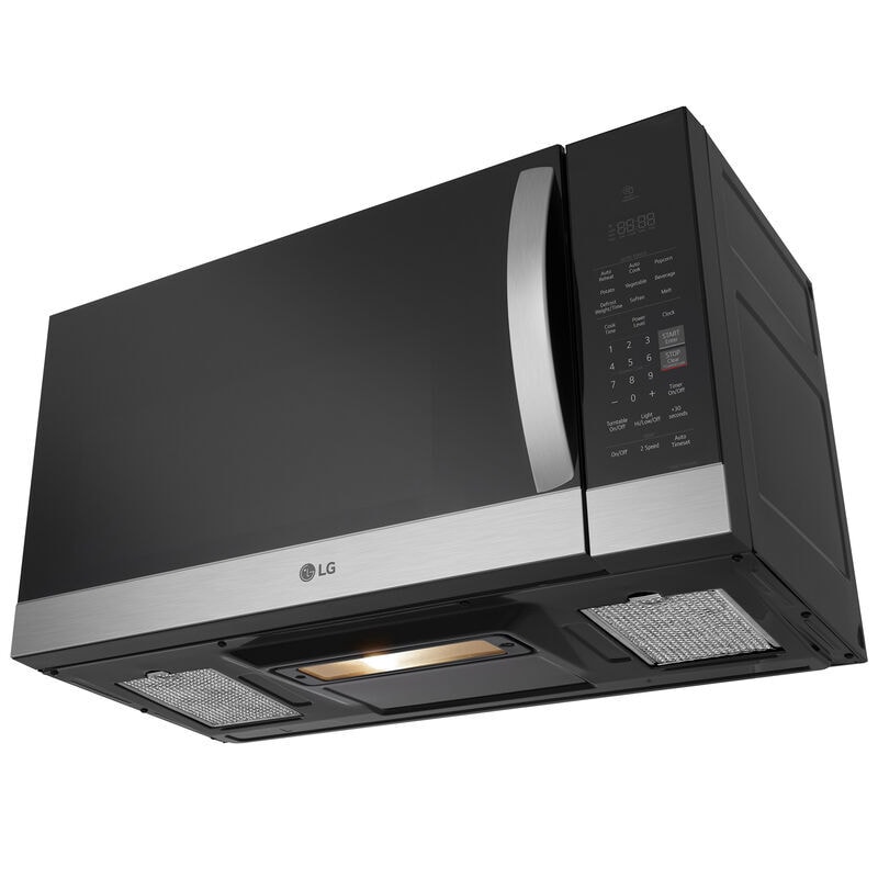 LG 30 in. 1.7 cu. ft. Over-the-Range Microwave with 10 Power Levels & 300 CFM - PrintProof Stainless Steel, , hires