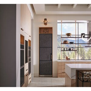 Monogram 30 in. 16.7 cu. ft. Built-in Smart Upright Freezer with Ice-Maker & Adjustable Shelves - Custom Panel Ready, , hires