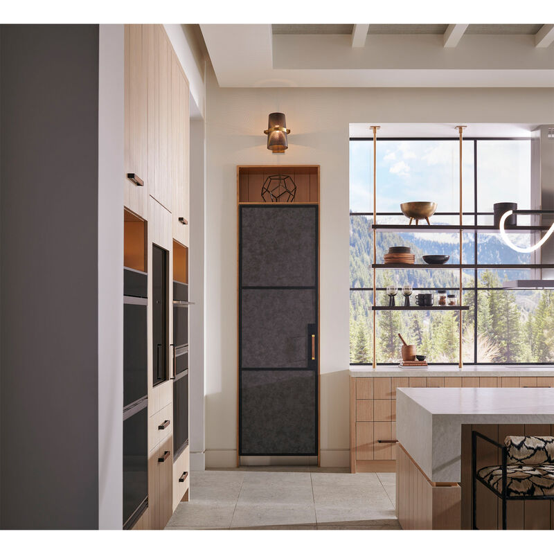 Monogram 30 in. 16.7 cu. ft. Built-in Smart Upright Freezer with Ice-Maker & Adjustable Shelves - Custom Panel Ready, , hires