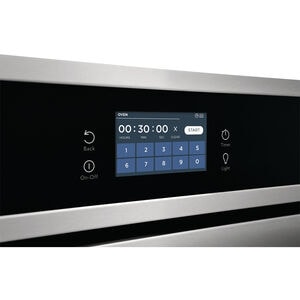 Frigidaire 30 in. 5.3 cu. ft. Electric Single Wall Oven with Standard Convection - Stainless Steel, Stainless Steel, hires