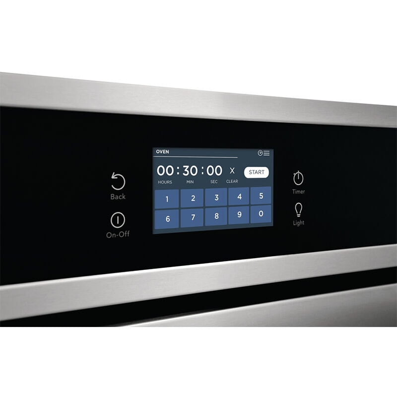 Frigidaire 30 in. 5.3 cu. ft. Electric Single Wall Oven with Standard Convection - Stainless Steel, Stainless Steel, hires