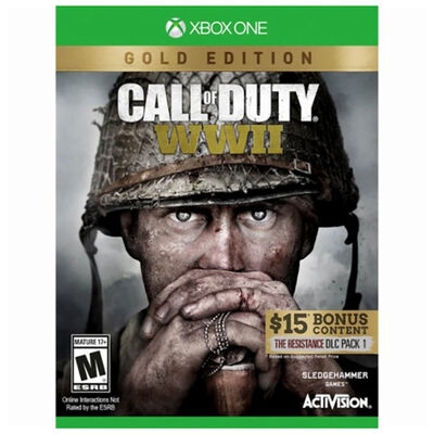 Call Of Duty: WWII Gold Edition w/DLC for Xbox One | 047875882522