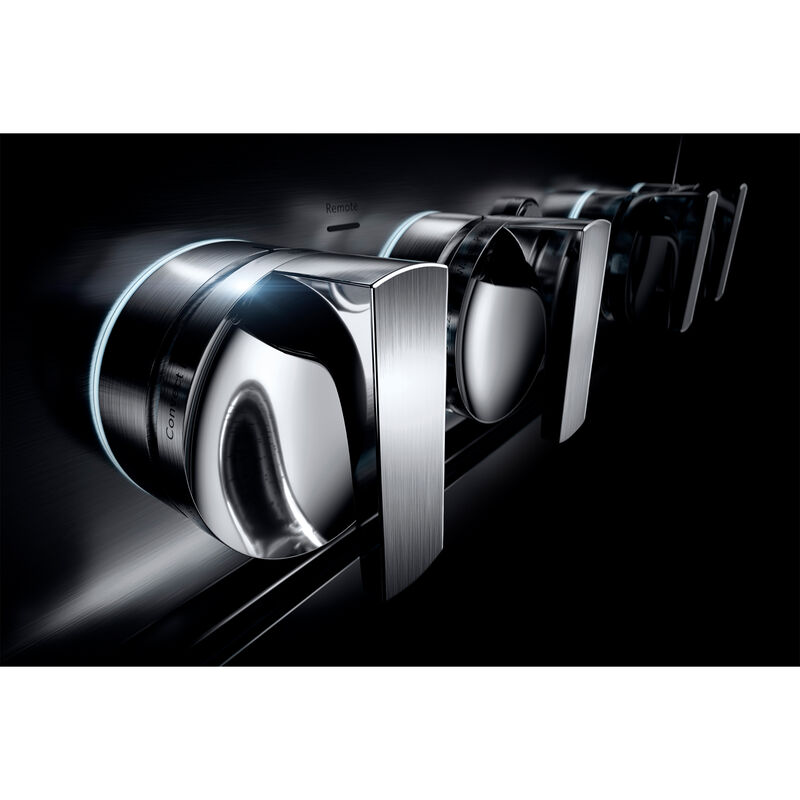 JennAir Noir 30 in. 4-Burner Natural Gas Rangetop with Simmer Burner & Power Burner - Stainless Steel, , hires