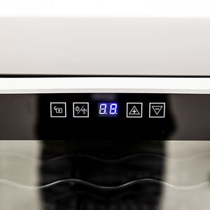 Avanti 20 in. Freestanding Wine Cooler with Wire Racks, Single Temperature Zone & 34 Bottle Capacity - Platinum, , hires
