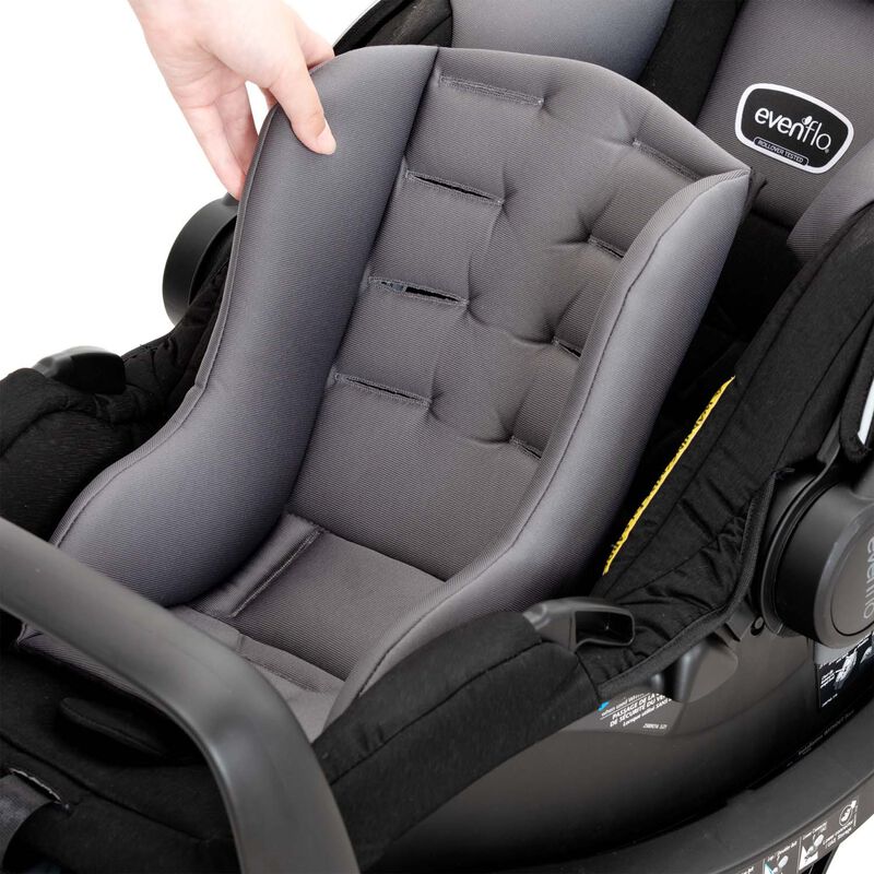 Evenflo Pivot Xpand Modular Travel System with LiteMax Infant Car Seat - Ayrshire Black, Ayrshire Black, hires