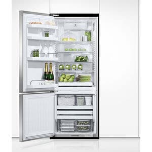 Fisher & Paykel Series 5 25 in. 13.5 cu. ft. Smart Counter Depth Bottom Freezer Refrigerator with Ice Maker - Stainless Steel, , hires