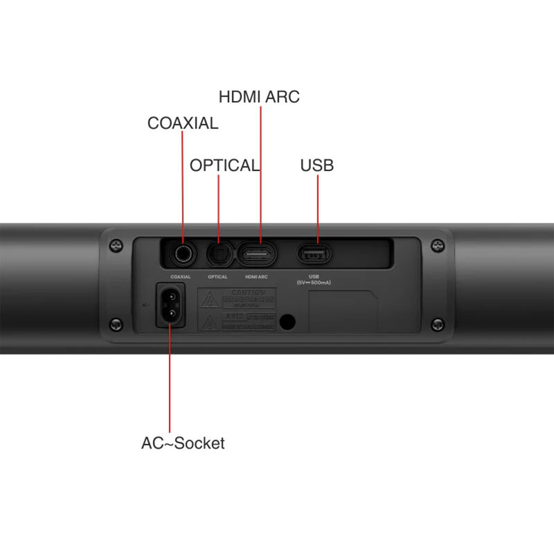 Sylvox Elf S2 2.0 Channel Outdoor Use Sound Bar with Bluetooth - Black, , hires