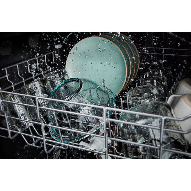 Whirlpool 24 in. Top Control Dishwasher with 55 dBa Sound Level & Pocket - Stainless Steel, Stainless Steel, hires