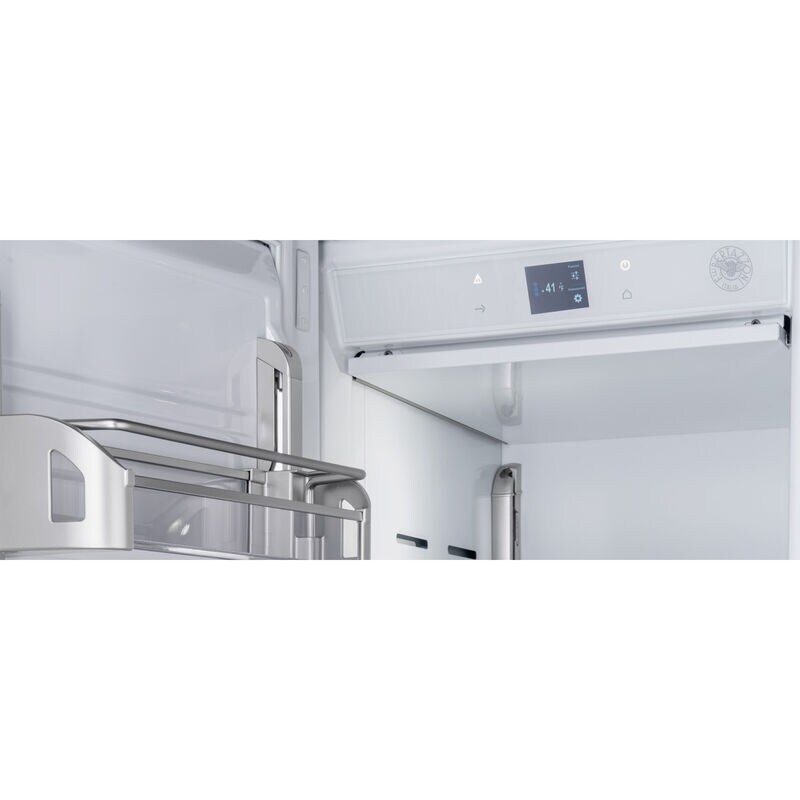 Bertazzoni 30 in. 16.8 cu. ft. Built-in Triple-Drawers Upright Freezer with Ice-Maker & Adjustable Shelves - Stainless Steel, , hires