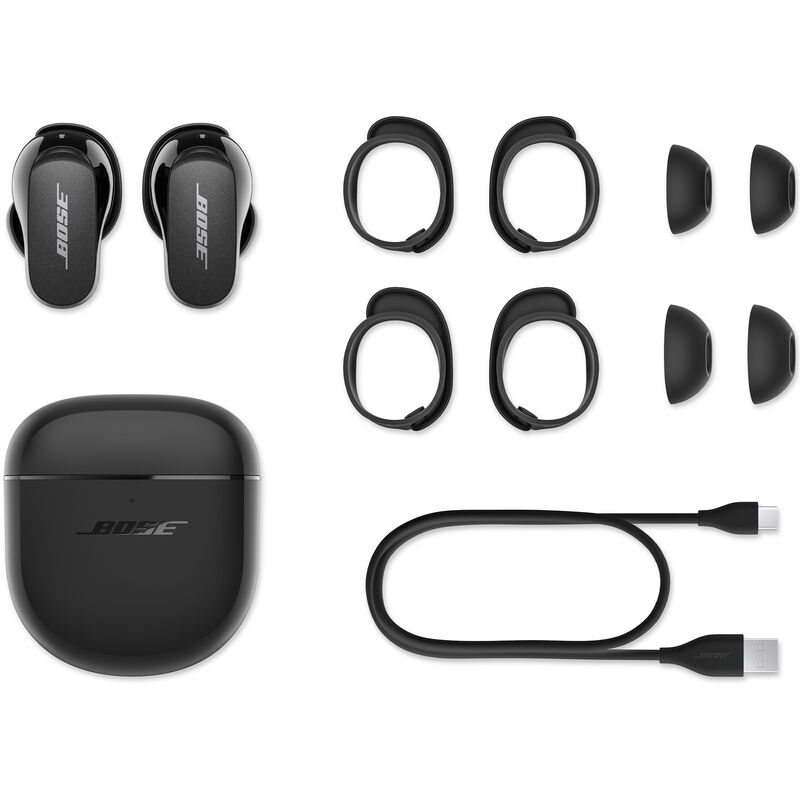 Bose QuietComfort Noise Cancelling Earbuds 2 - Triple Black, , hires