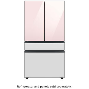 Samsung BESPOKE 4-Door French Door Middle Panel for Refrigerators - White Glass, , hires