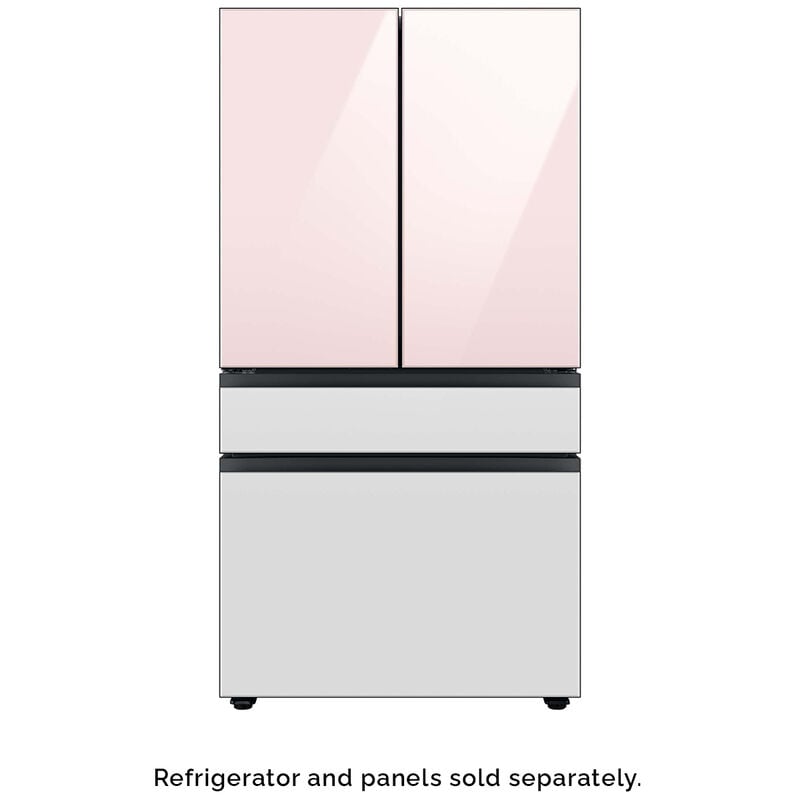 Samsung BESPOKE 4-Door French Door Middle Panel for Refrigerators - White Glass, , hires