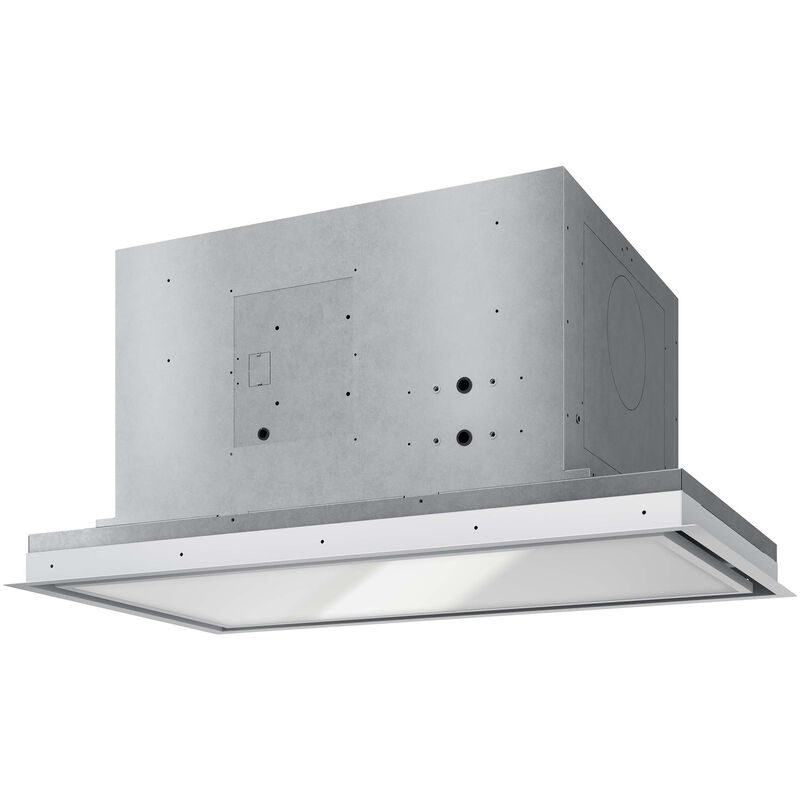 Zephyr 36 in. Smart Convertible Ceiling Style Range Hood with 3 Fan Speeds & 1 LED Light - White, , hires