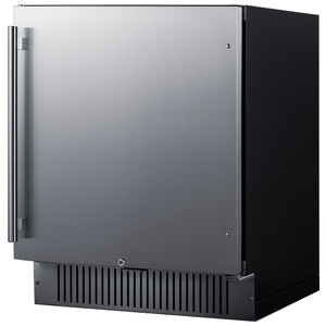 Summit 27 in. 4.9 cu. ft. Undercounter Refrigerator - Stainless Steel, , hires