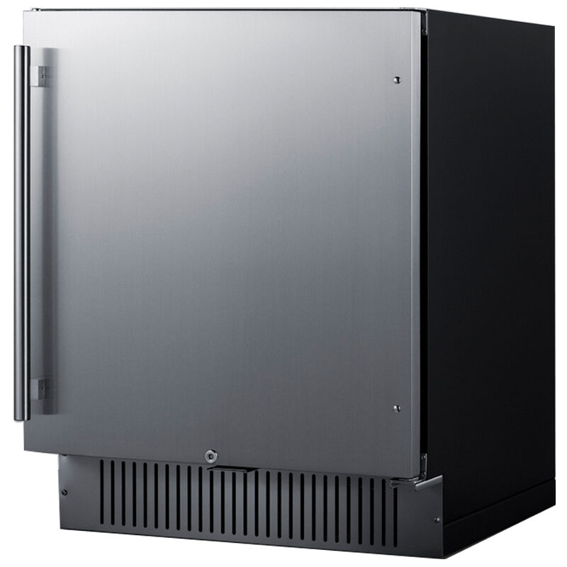 Summit 27 in. 4.9 cu. ft. Undercounter Refrigerator - Stainless Steel, , hires