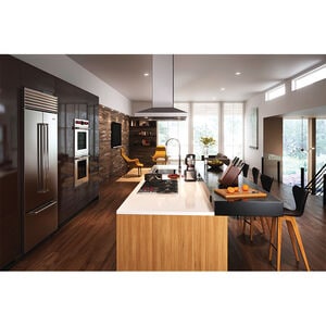 Wolf 42 in. Convertible Chimney Style Range Hood with 4 LED Lights - Stainless Steel, Stainless Steel, hires