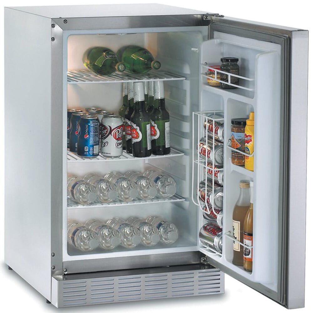 Stainless steel sale outdoor mini fridge