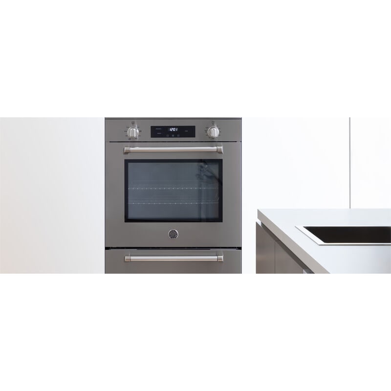 Bertazzoni Master Series 30 in. 4.1 cu. ft. Electric Single Wall Oven with Dual Convection & LED Touch Screen Controls - Stainless Steel, , hires