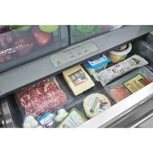 Electrolux 36 in. 22.6 cu. ft. Counter Depth French Door Refrigerator with Ice & Water Dispenser - Stainless Steel, , hires