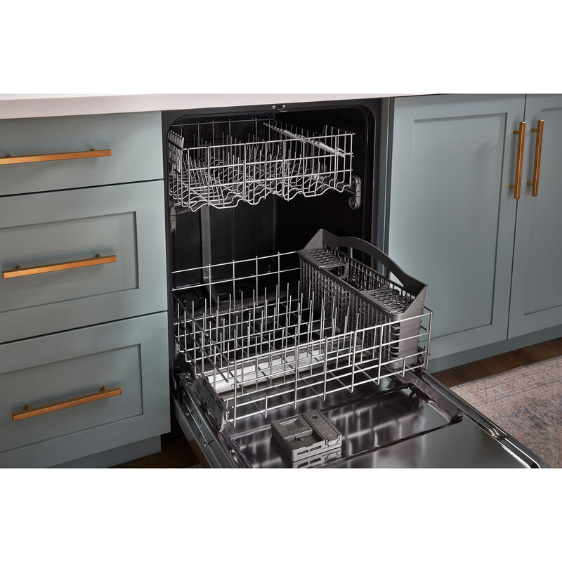 Whirlpool 24 in. Top Control Dishwasher with 55 dBa Sound Level - Fingerprint Resistant Stainless, , hires