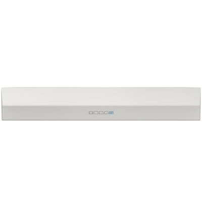 Zephyr Breeze II Series 36 in. Standard Style Range Hood with 3 Speed Settings, 400 CFM, Convertible Venting & 2 LED Lights - White | AK1236CW