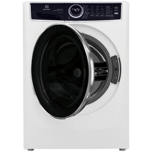 Electrolux 600 Series 27 in. 4.5 cu. ft. Stackable Front Load Washer with Perfect Steam, LuxCare Plus Wash System & SmartBoost -White, White, hires