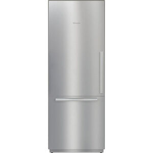 Miele 30 in. Built-In 16.0 cu. ft. Smart Bottom Freezer Refrigerator - Stainless Steel, , hires