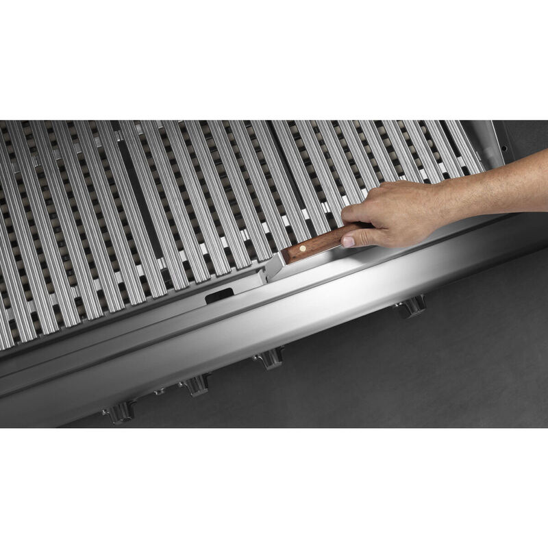 DCS Series 9 48 in. 3-Burner Built-In Liquid Propane Gas Grill with Rotisserie, Sear Burner & Smoke Box - Stainless Steel, , hires