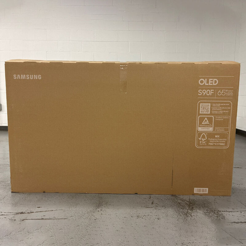 Samsung - 65" Class S90F OLED 4K UHD Samsung Vision AI Smart TV (Open Box Good Condition), , hires