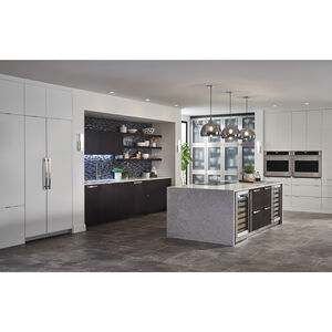 Monogram 24 in. 5 cu. ft. Double Refrigerator Drawers - Custom Panel Ready, , hires