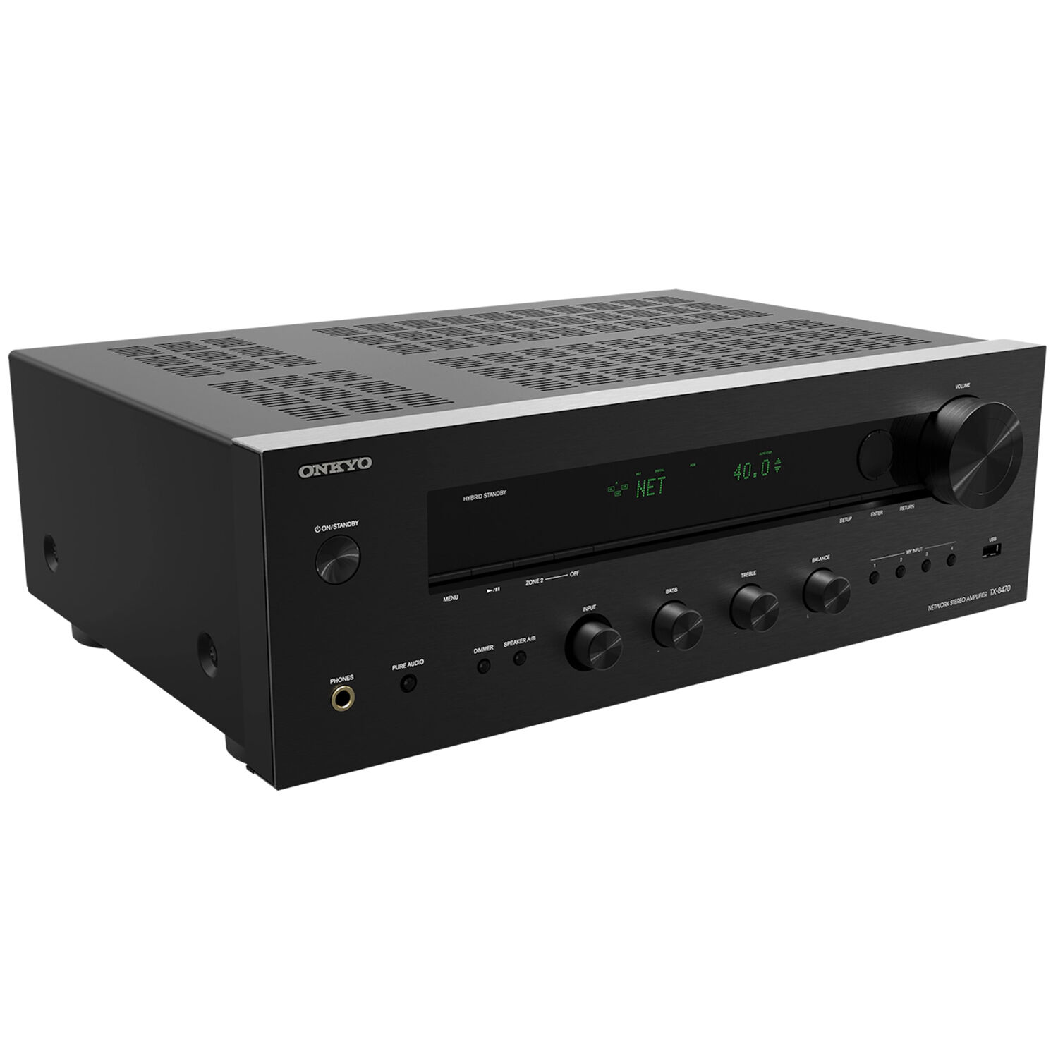 Onkyo Hi-Fi Network Stereo Receiver - Black | P.C. Richard & Son