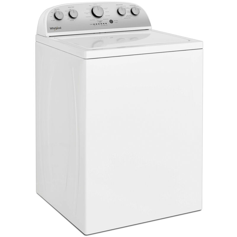 Whirlpool 28 in. 3.8 cu. ft. Top Load Washer with Agitator & Soil Level Selection - White, , hires