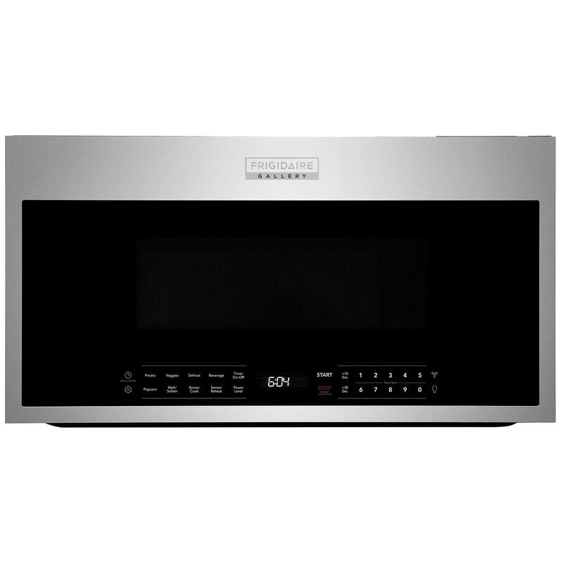Frigidaire Gallery 30 in. 1.9 cu. ft. Over-the-Range Microwave with 11 Power Levels, 400 CFM & Sensor Cooking Controls - Stainless Steel, , hires
