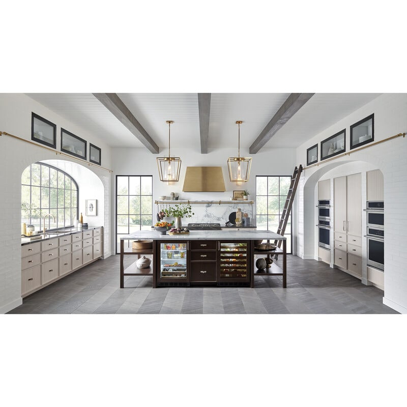 Monogram 24 in. 12.5 cu. ft. Built-in Smart Upright Freezer with Ice-Maker & Adjustable Shelves - Custom Panel Ready, , hires