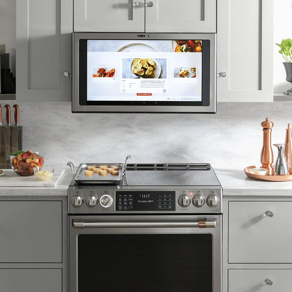 Cafe slide sale in induction range
