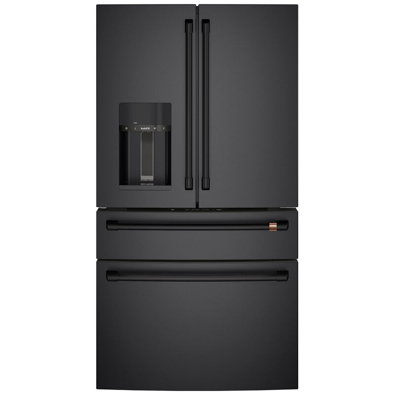 Cafe Refrigerator Handle Kit (Set of 4) - Flat Black, , hires