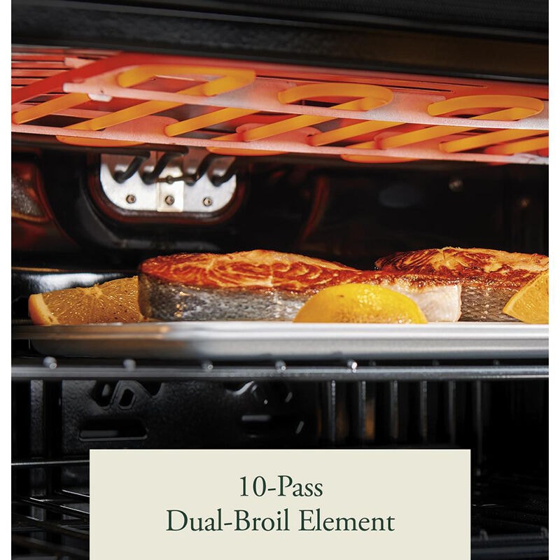 Cafe Professional Series 30 in. 5 cu. ft. Smart Electric Single Wall Oven with True European Convection - Matte Black, Matte Black, hires