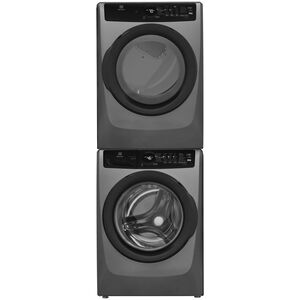 Electrolux 400 Series 27 in. 8.0 cu. ft. Stackable Electric Dryer with Sensor Dry, Sanitize & Steam Cycle - Titanium, , hires