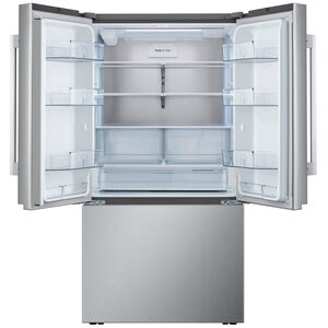 LG 36 in. 26.5 cu. ft. Smart Counter Depth French Door Refrigerator with Internal Water Dispenser - PrintProof Stainless Steel, , hires
