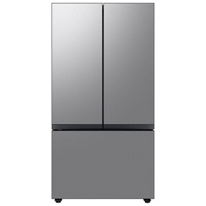 Samsung Bespoke 36 in. 24.0 cu. ft. Smart Counter Depth French Door Refrigerator with AutoFill Pitcher - Stainless Steel, Stainless Steel, hires