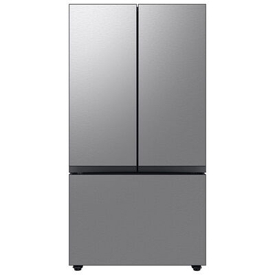 Samsung Bespoke 36 in. 24.0 cu. ft. Smart Counter Depth French Door Refrigerator with AutoFill Pitcher - Stainless Steel | RF24BB6200QL