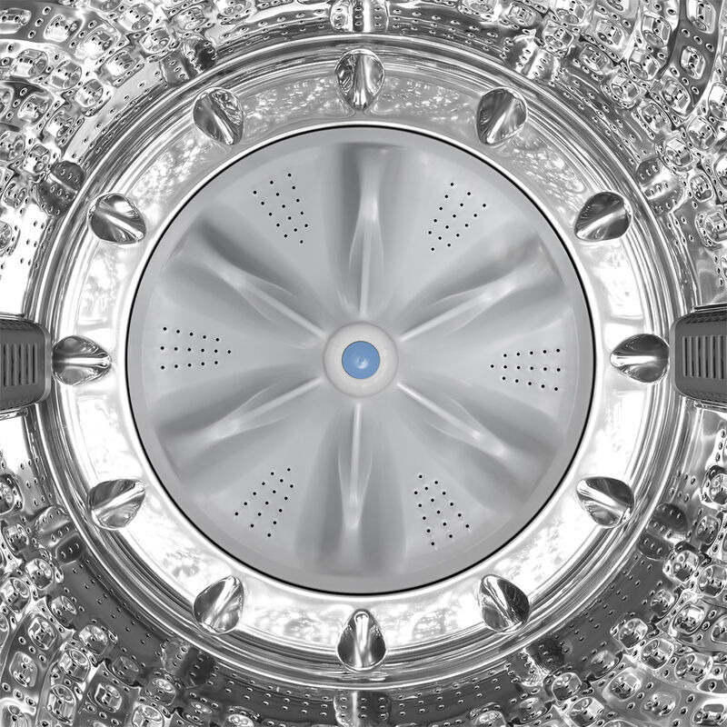 Samsung 27 in. 5.4 cu. ft. Smart Top Load Washer with Pet Care Solution & Super Speed Wash - Brushed Navy, Brushed Navy, hires