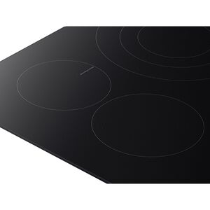 Samsung 36 in. 5-Burner Smart Electric Cooktop with Simmer Burner & Power Burner - Black, , hires