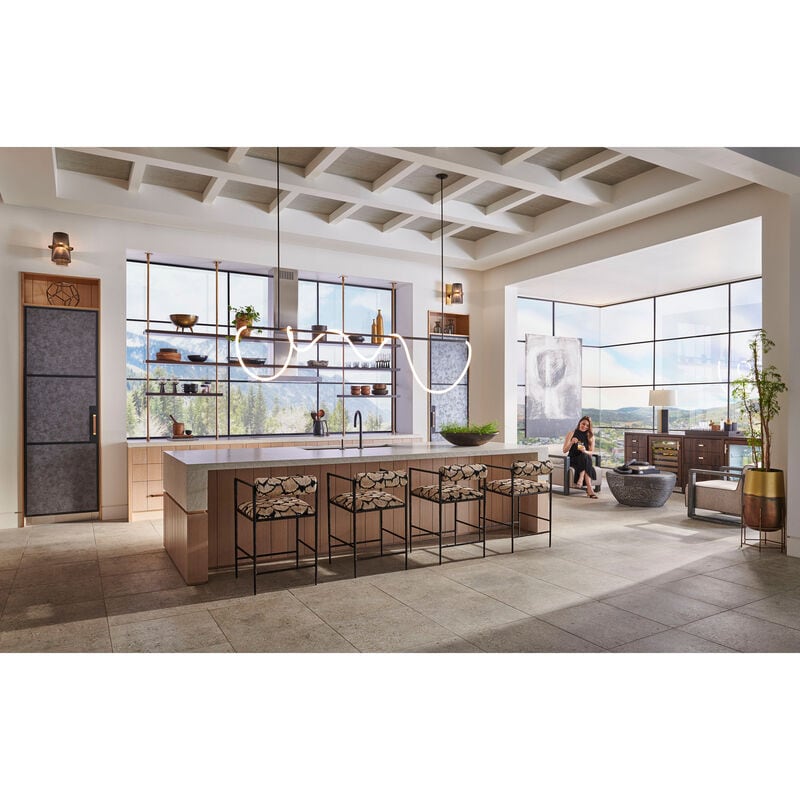 Monogram Minimalist Series 30 in. 10 cu. ft. Smart Top Control SpeedElectric Double Wall Oven with True European Convection - Stainless Steel, , hires