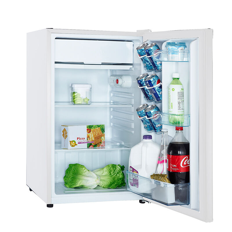 Avanti 20 in. 4.4 cu. ft. Mini Fridge with Freezer Compartment - White, White, hires