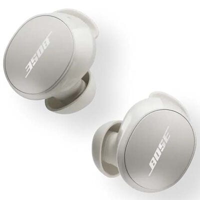 Bose - QuietComfort True Wireless Noise Cancelling In-Ear Earbuds - White | QCEARBUDSWHT