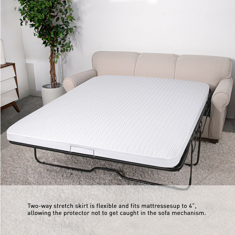 BEDGEAR Dri-Tec Queen Size Sofa Bed Mattress Protector, , hires
